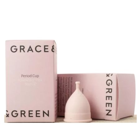 Cupa menstruala, marine B, Roz, 1 bucata, Grace and Green