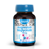 Magneziu Bisglicinat, 750 mg, 90 tablete, Naturmil
