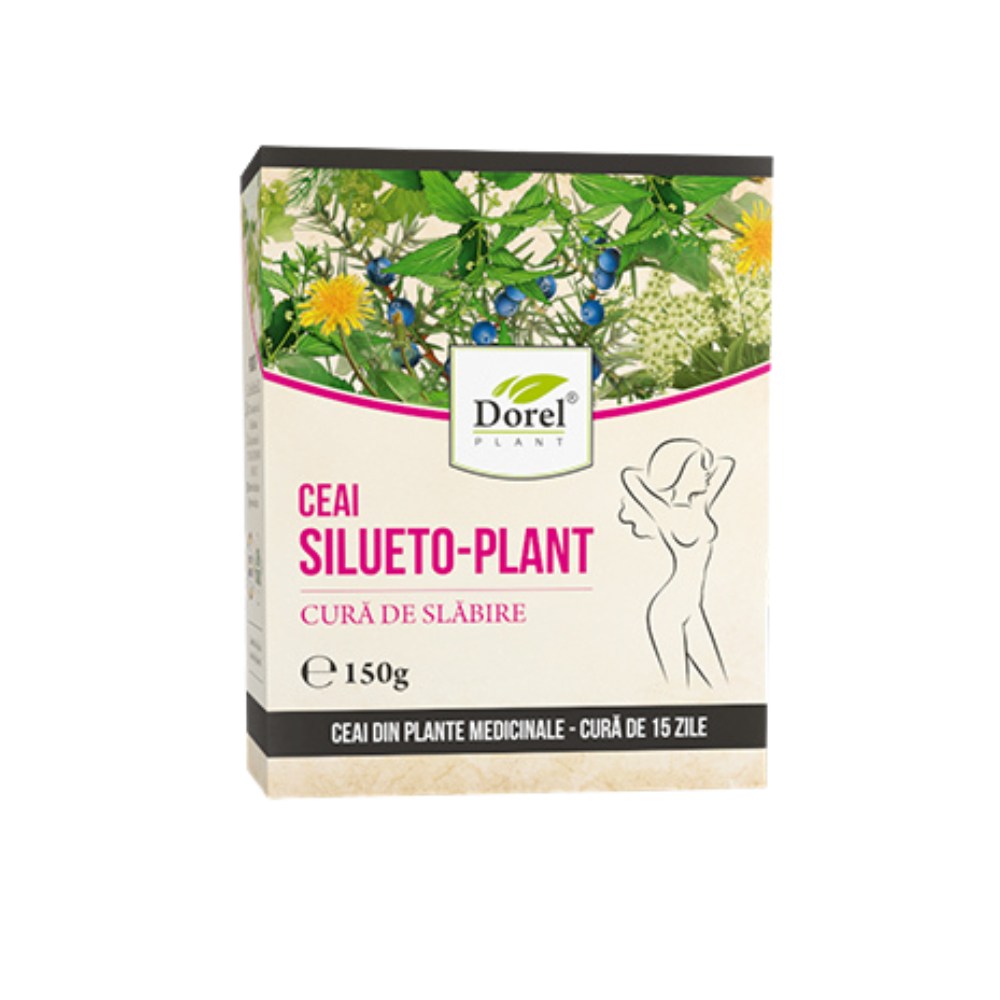 Ceai Silueto Plant, 150 g, Dorel Plant