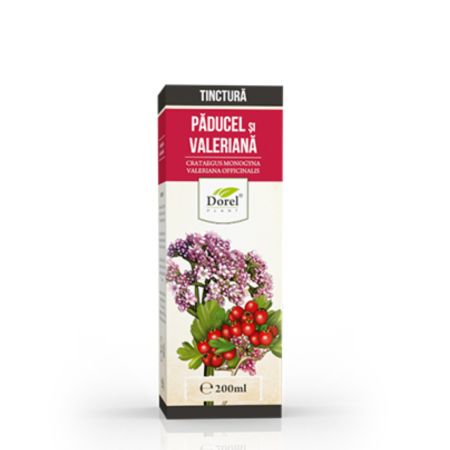 Tinctura de Paducel si Valeriana, 200 ml, Dorel Plant