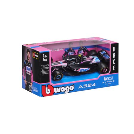 Macheta Formula 1 Pierre Gasley, 3 ani+, 2024, Bburago