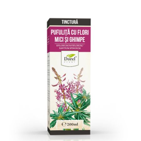 Tinctura de Pufulita cu flori mici si Ghimpe, 200 ml, Dorel Plant