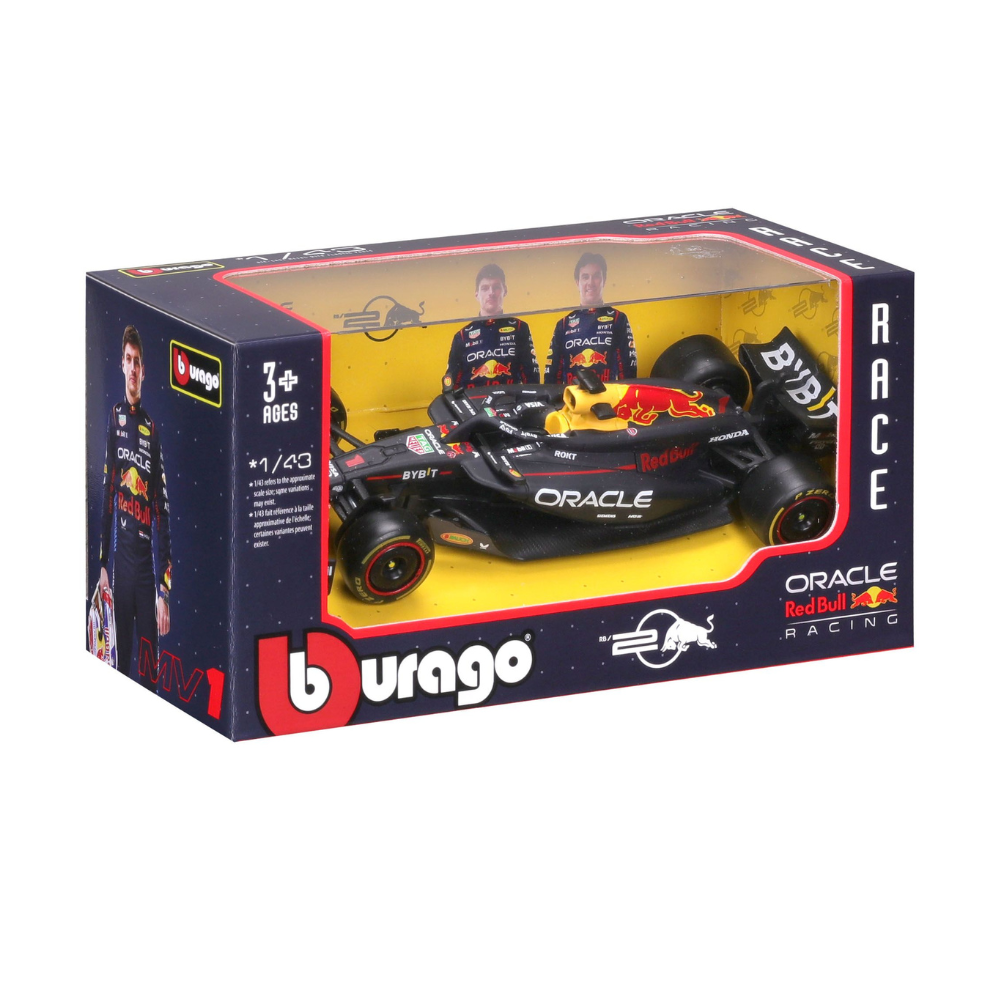 Macheta Formula 1 Max Verstappen, 2024, 3 ani+, Bburago