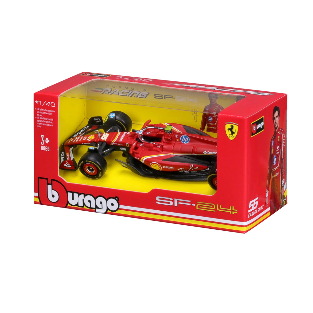 Macheta Formula 1 Carlos Sainz, 2024, 3 ani+, Bburago