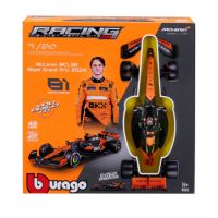 Kit auto de asamblat cu suport  Formula 1 Oscar Piastri, 2024, 14 ani+, Bburago