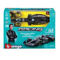 Kit auto de asamblat  Formula 1 George Russell, 2024, 14 ani+, Bburago
