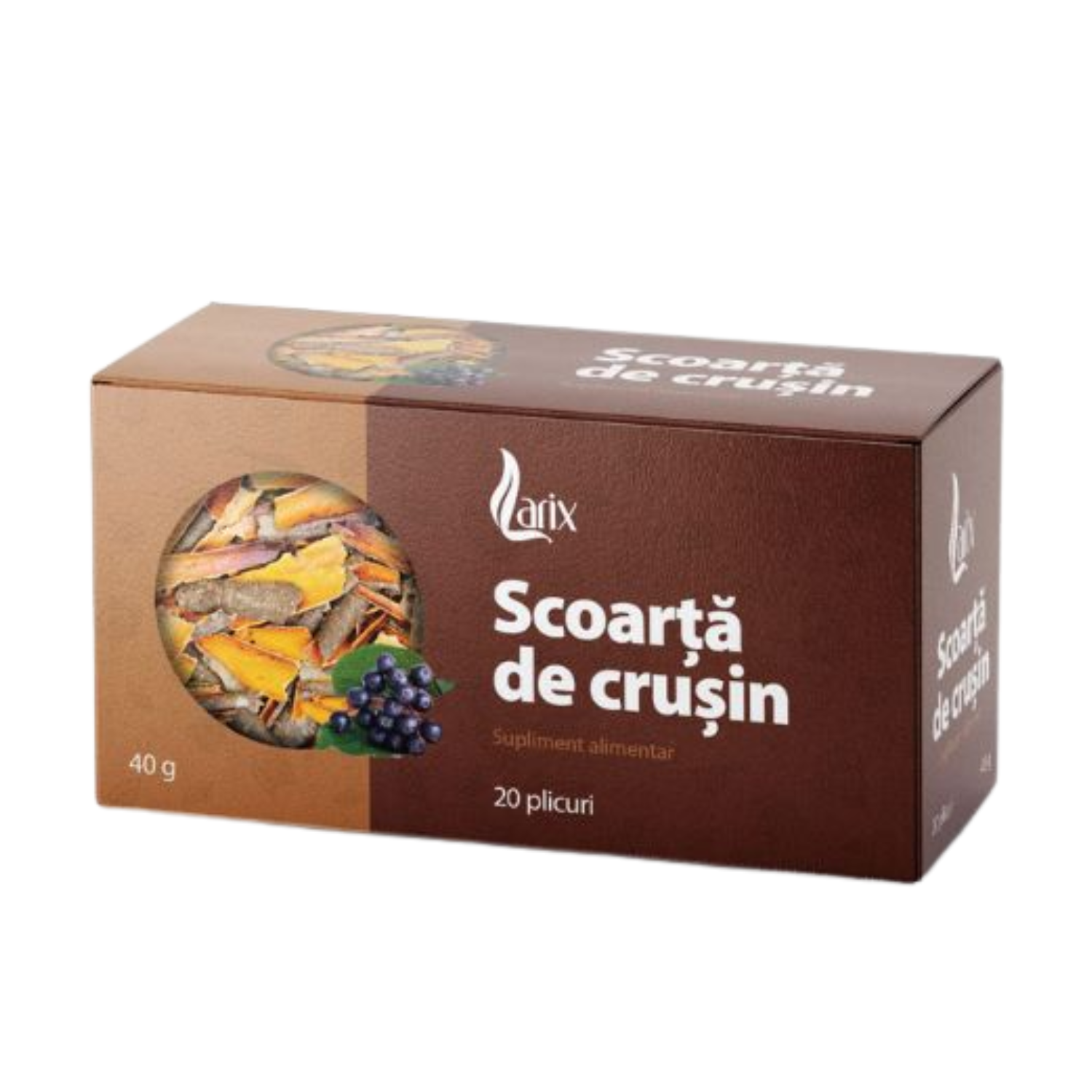 Ceai de Scoarta de Crusin, 20 plicuri, Larix