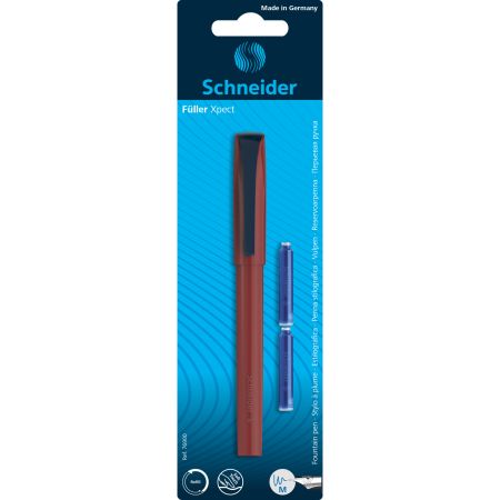 Stilou Xpect/Vivaz, Visiniu, 1 bucata + 2 patroane, Schneider