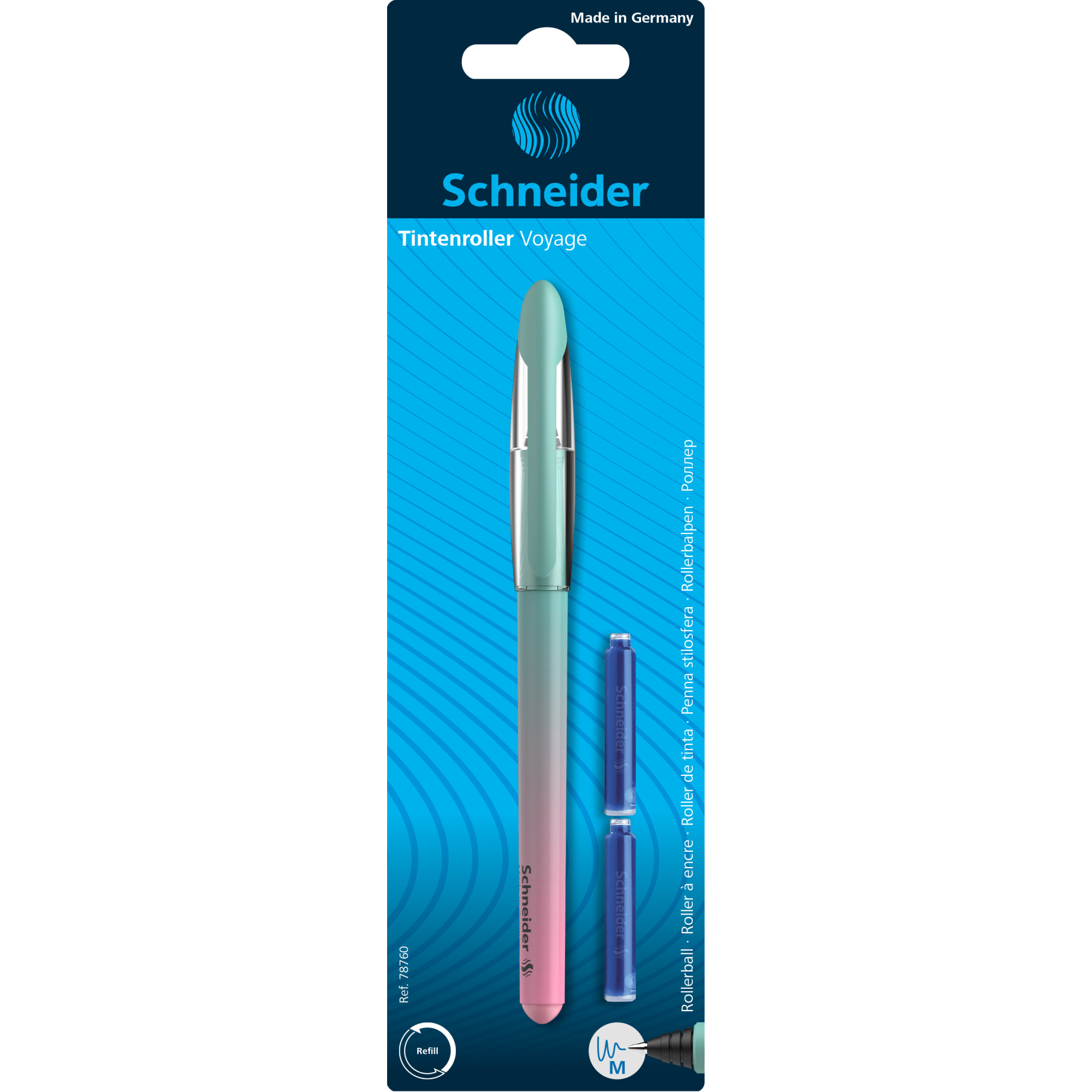 Roller + 2 rezerve Voyage, Vernil, Schneider