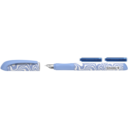 Stilou Voice, Bleu, 1 bucata + 2 rezerve, Schneider 714593
