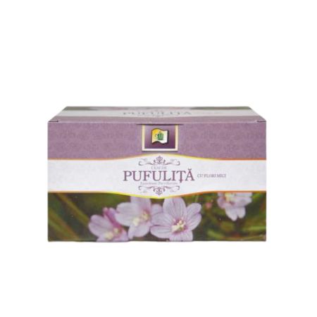 Ceai de Pufulita cu flori mici, 20 plicuri, Stef Mar