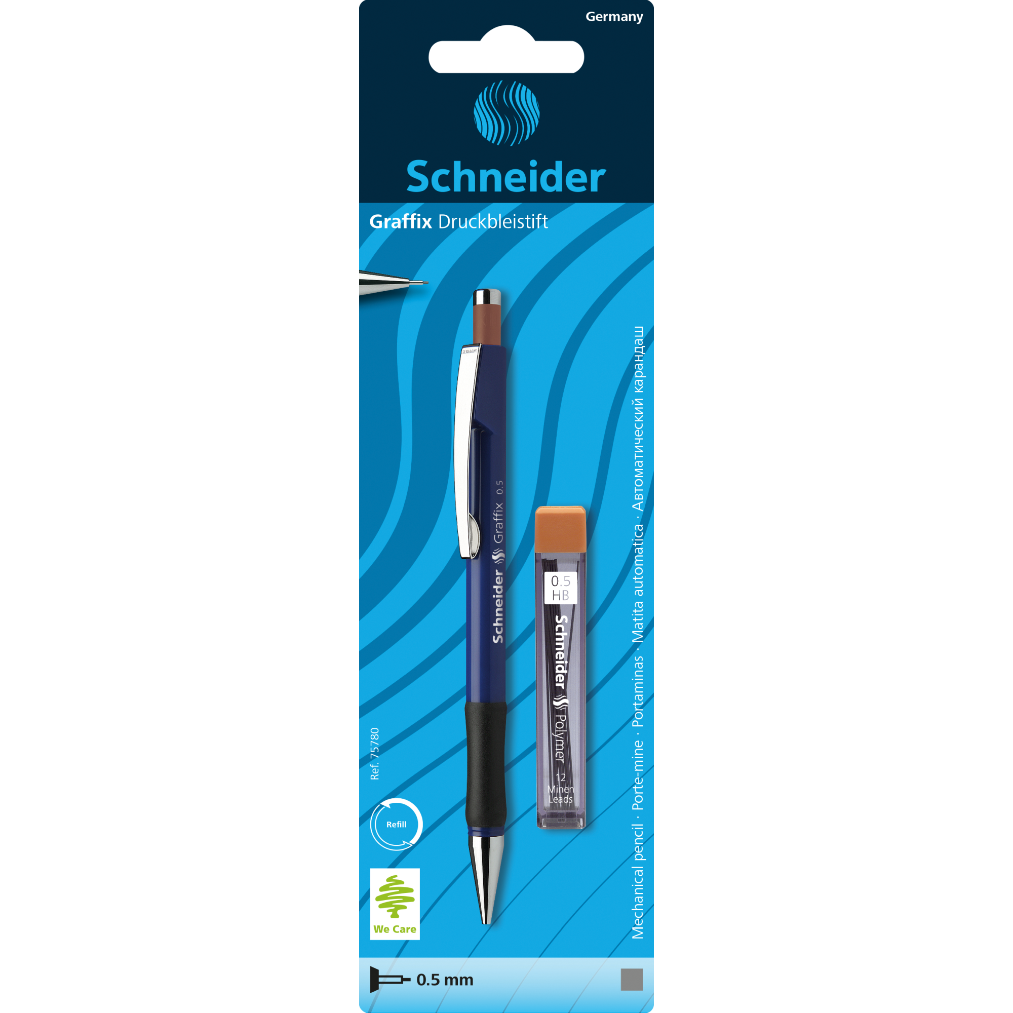 Creion mecanic profesional 0.5mm Graffix, Schneider