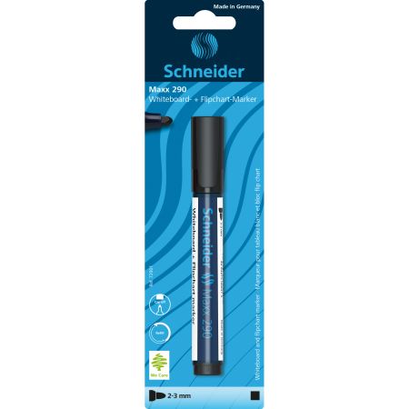 Markerul pentru whiteboard 2-3 mm Maxx 290, Negru, Schneider