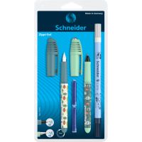 Set Stilou Verde+ Roller Zippi + Pic Corry+ 2 rezerve, 1 set, Schneider