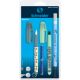 Set Stilou Verde+ Roller Zippi + Pic Corry+ 2 rezerve, 1 set, Schneider 714689
