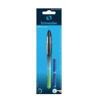 Stilou Voyage, Negru, 1 bucata + 2 rezerve, Schneider