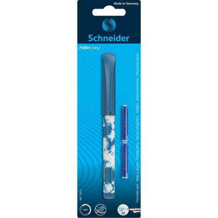 Stilou Easy, Bleumarin, 1 bucata + 2 rezerve, Schneider