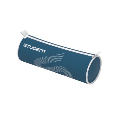 Penar tip etui, Albastru/Alb, Student, 1 bucata, Ico