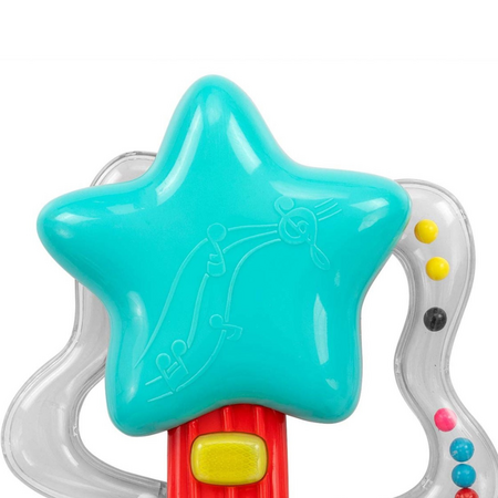 Jucarie muzicala interactiva Chitara Rock Star, 0 luni+, Milly Mally 715035