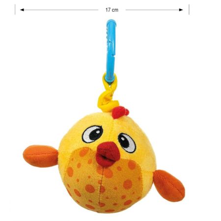 Jucarie interactiva si educativa Pestisor cu vibratii, 0 luni+, Milly Mally 715070