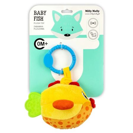 Jucarie interactiva si educativa Pestisor cu vibratii, 0 luni+, Milly Mally