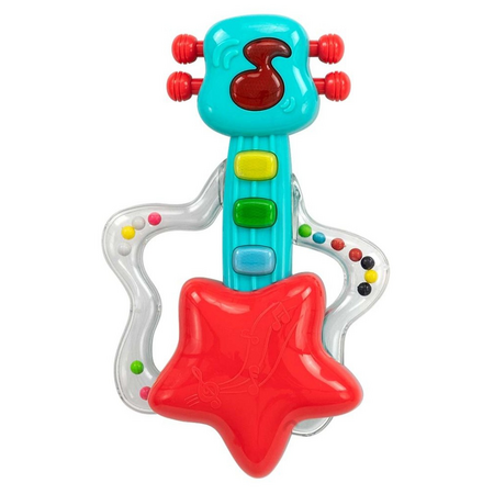 Jucarie muzicala interactiva Chitara Rock Star Ocean, 0 luni+, Milly Mally 715085