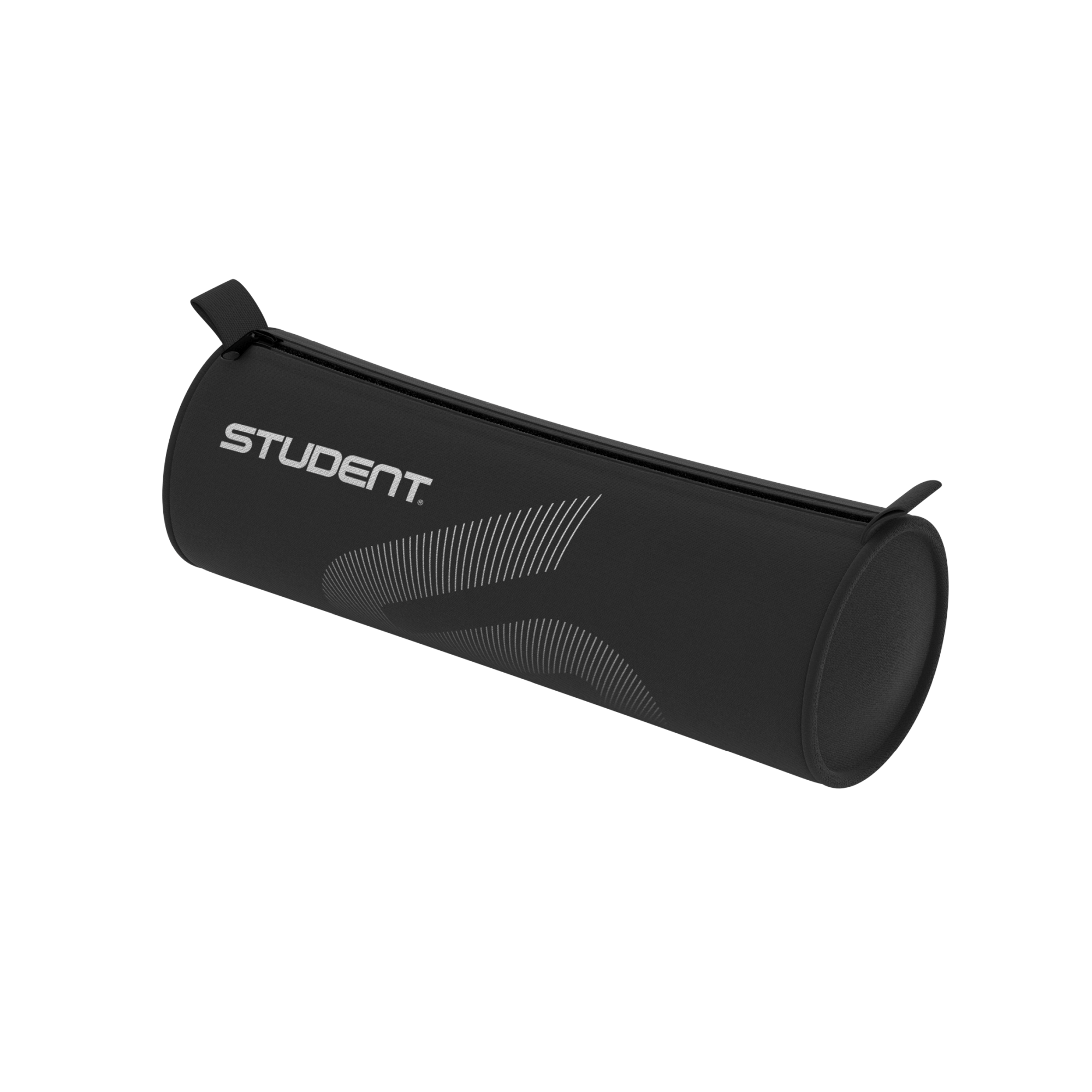 Penar tip etui, Negru, Student, 1 bucata, Ico