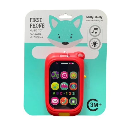 Jucarie muzicala First Phone, 3 luni+, Milly Mally