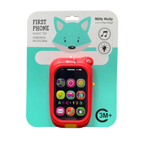 Jucarie muzicala First Phone, 3 luni+, Milly Mally