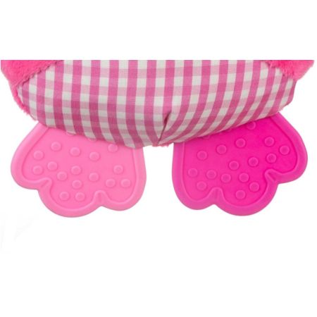 Jucarie de plus bufnita cu vibratii Cutie Owl, 0 luni+, Milly Mally 715279