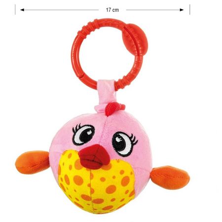 Jucarie interactiva Fish Pink, 0 luni+, Milly Mally 715285