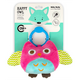 Jucarie de plus Happy Owl Pink, 0 luni+, Milly Mally 715304