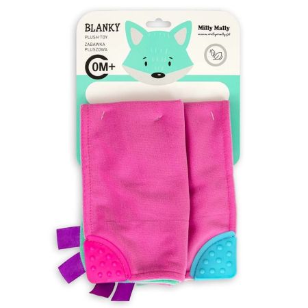 Paturica senzoriala cu accesorii Blanky, 0 luni+, Pink, Milly Mally