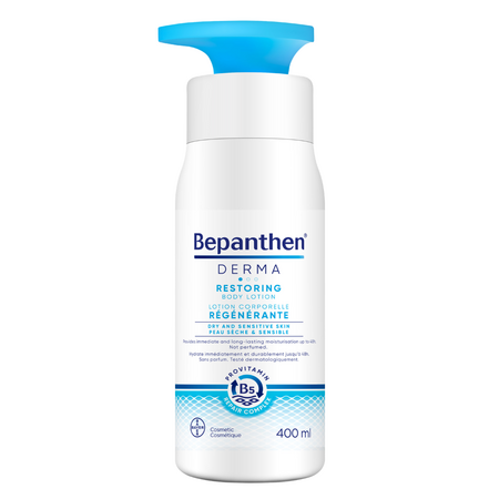 Lotiune reparatoare pentru corp Bepanthen Derma, 400 ml, Bayer