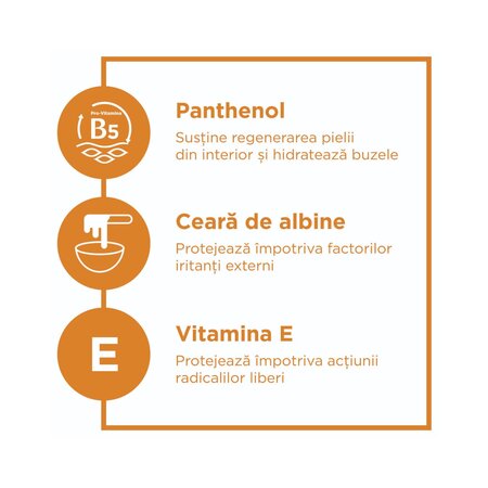 Balsam pentru buze protector cu SPF 50 Bepanthen Derma, 4.5 g, Bayer 789736