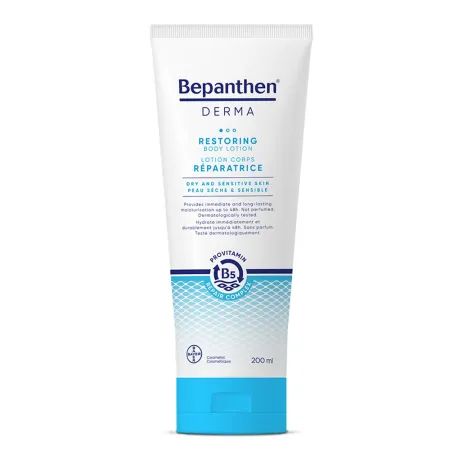 Lotiune reparatoare pentru corp Bepanthen Derma, 200 ml, Bayer