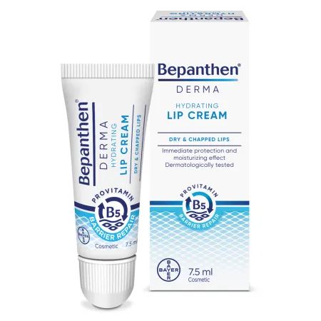 Crema hidratanta pentru buze Bepanthen Derma, 7.5 ml, Bayer