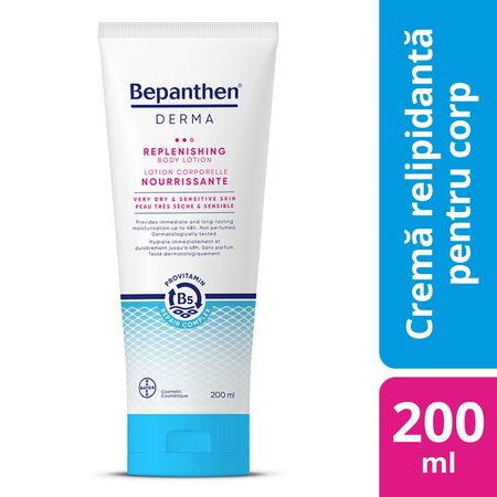 Crema relipidanta pentru corp Bepanthen Derma, 200 ml, Bayer 789742