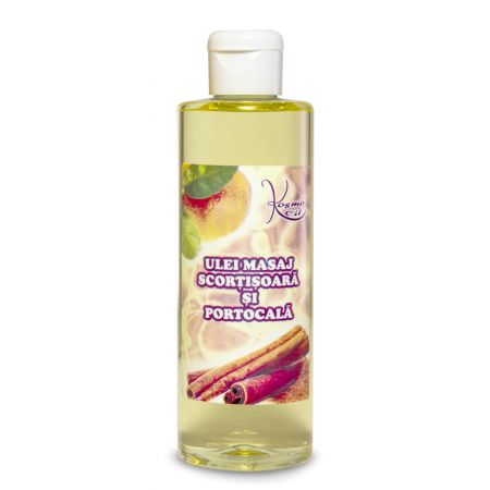 Ulei de masaj, Scortisoara si Portocala, 250 ml, Kosmo