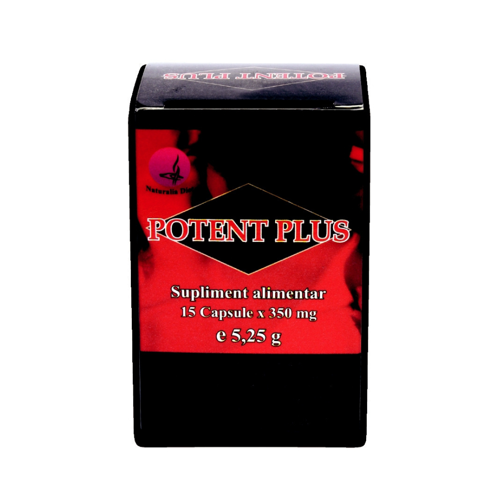 Potent Plus, 15 capsule, Naturalia