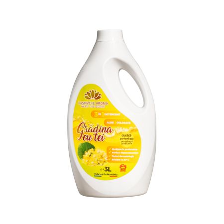 Detergent pentru rufe, Gradina cu Tei, 3 litri, Dina
