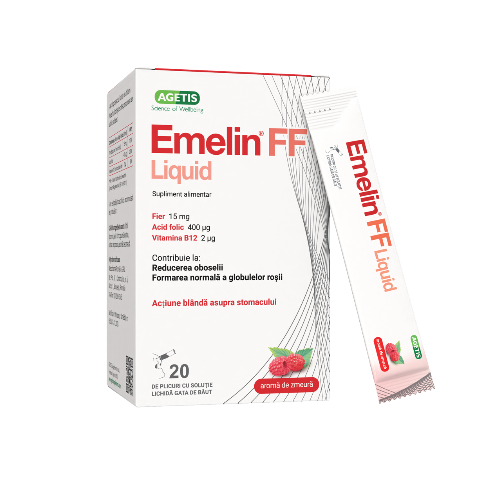 Emelin FF Liquid, 20 plicuri, Agetis
