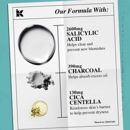 Pasta pentru curatarea fetei Gently Effective Blemish-Targeting Cleansing Paste, 125 ml, Kiehl's 715656