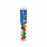 Set constructie tub, Culori Standard, + 1 an, 15 piese mari, Plus-Plus