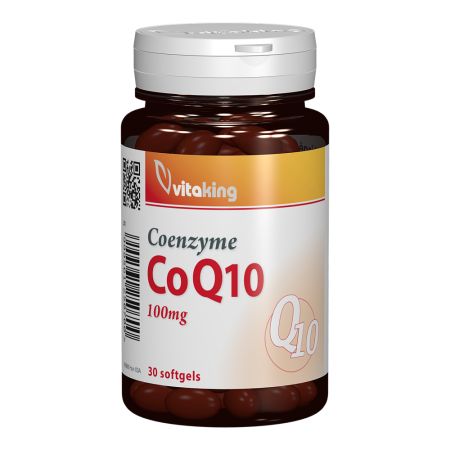 VITAKING COENZIMA Coenzima Q10, 100 mg, 30 capsule, VitakingNATURALA 100MG 30 CPS VK2023