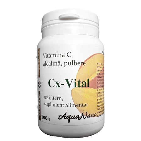 Vitamina C tamponata pulbere Cx-Vital AquaNano, 100g, Aghoras Ivent