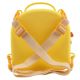 Ghiozdan din silicon cu charms, Galben, Acvila 716005