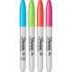 Set 4 markere permanente Fine Vivid, Sharpie 716152