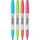 Set 4 markere permanente Fine Vivid, Sharpie 716151