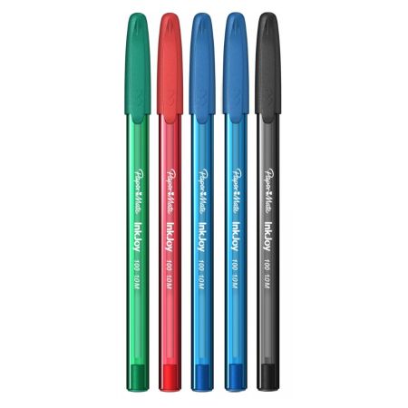 Set pixuri InkJoy 100 C Standard, 5 buc, PaperMate